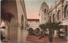 1915 PCE EXPO San Diego Hand-Colored Postcard 