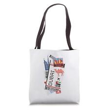 Air Flight Ticket Boarding Travelling Pass Dubai City Tote Bag picture