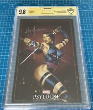 Hellions 16  CBCS SS 9.8 Marvel Masterpieces Signed By Joe Jusko picture