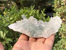 100% Natural Green Chlorite Rough Crystal Quartz 318gm Amazing Mini Point Quartz picture