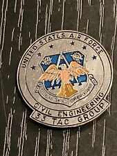 1960s USAF Air Force Vietnam Made Beer Can 37th Tac Engineers Insignia L@@K picture