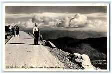 On Clingmans Dome Great Smoky Mountain Natl Park TN Cline RPPC Photo Postcard picture