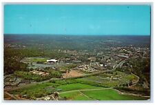 1982 Aerial View Classic Atmosphere Surrounding Athens Georgia Posted Postcard picture