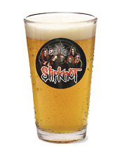 Slipknot - Rock and Roll - 16oz Pint Beer Glass Pub Barware Seltzer Tea 24-2 picture