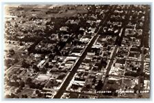 c1940's Aerial View Of Ludington Michigan MI RPPC Photo Unposted Postcard picture