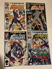 Marvel Comics West Coast Avengers #1-4 Limited Series 1989 MCU Hawkeye Copper   picture