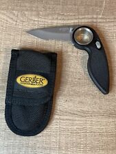 GERBER CHAMELEON POCKET KNIFE WITH SHEATH BLADE SLIDE LOCK - USA picture