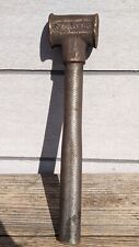 2lb 15oz Vintage lump Brass Hammer Handle MACHINIST AUTOMOTIVE NON-SPARK  picture