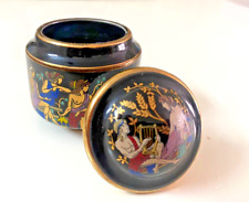 Vintage Bardaco Greece Solid Perfume Pot Greek Hand Painted picture