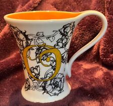 Mug Cypress Monogram Letter Q Mug Cup White Yellow Inside picture
