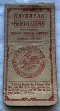 DAYBREAK FERTILIZER Federal Chemical Louisville KY Ad Brochure AGRICULTURE 1930s picture