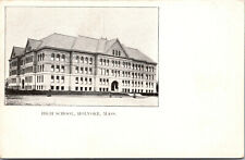 Vtg 1901 High School Hampden County Holyoke Massachusetts MA Unused Postcard picture