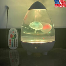 LED Jellyfish Lava Lamp Jelly Fish aquarium Tank Table Night Light For Kids picture