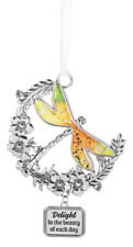 Ganz Dragonfly wreath Ornament  or Car Charm