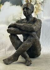 Abstract Modern Art Unique by Salvador Dali Bronze Sculpture Marble Figurine Art picture
