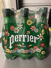 Perrier X Takashi Murakami Mineral Water (6 Pack) 16.9Fl Oz Ripped Plastic picture