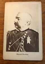 Antique Civil War General Philip H. Sheridan Life & Death Card Given at Funeral picture