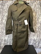 Men’s Coat All Weather Army Green Service Uniform AGSU Trench Coat 42 XL  K-142 picture