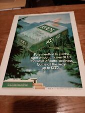 1972 Kool Filter Kings Cigarettes picture