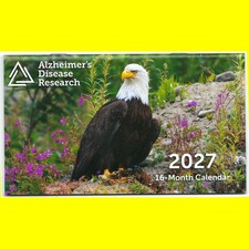 POCKET CALENDAR 2027 Birds Nature CUTE Alzheimers {{+BONUS}} picture