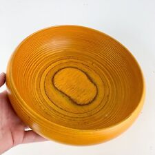 Vintage Mid Century Modern Paavo Asikainen Finland Hand Turned Laminated Bowl picture