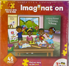 AX Imagnation 45-Piece Puzzle | Lollipop Forest Elementary | Vibrant Colors 🎨✨ picture
