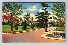 Concord NH-New Hampshire, Residential Section Vintage Souvenir Postcard picture