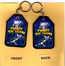 PINKY AND THE BRAIN    SUBLIMATION   Key Chain APPROX SIZE 3.5X2.25