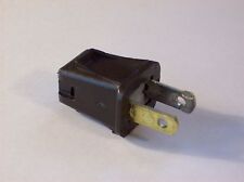 BROWN LEVITON 1-2-3 SNAP ON LAMP PLUG POLARIZED 18/2 SPT1 LAMP CORD NEW 48514JB picture