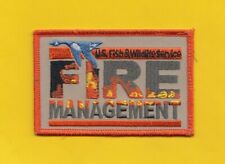 C26 *HTF FIRE MANAGEMENT DOI FISH WILDLIFE FEDERAL POLICE PATCH AGENT PROTECTIVE picture