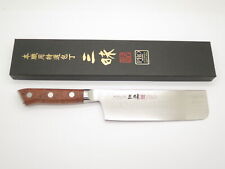 Mcusta Zanmai HK-3008D-B Seki Japan 160mm Nakiri Japanese Damascus Kitchen Knife picture