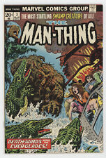 Man-Thing 3 Marvel 1974 FN VF 1st Foolkiller Crocodile Swamp Creature picture