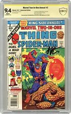 Marvel Two-in-One Annual #2 CBCS 9.4 Newsstand SS Rubinstein/ Starlin 1977 picture