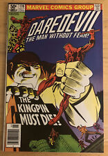 Daredevil #170; Frank Miller Story/Art; 1st Kingpin In Daredevil Newsstand; VG/F picture