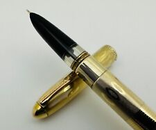 Vintage Zenith Extra 18K Gold Filled Fountain Pen 14K Gold Nib picture