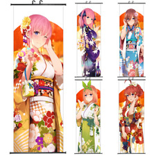 Anime Poster The Quintessential Quintuplets 5 Sisters Poster Wall Scroll Poster picture