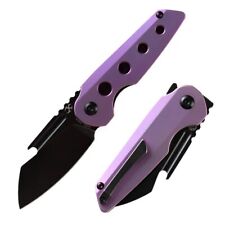 Kansept Rafe Folding Knife Purple Ti Handle S35VN Wharncliffe Plain Edge K2048A4 picture