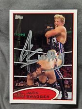 Jack Swagger Jake Hager Autograph Signed card WWE Raw superstar  picture