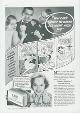 1936 Lux Soap Underthings No Perspiration Odor Wanted Husbands Vtg Print Ad GH1 picture