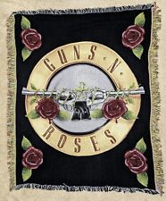 Vintage Guns N Roses Appetite For Destruction Woven Throw Blanket Tapestry picture