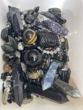 Crystals 🔮🖤🩶 Grief Confetti, for any type of grief. Scoop is around 2 lbs picture