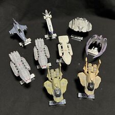 Battlestar Galactica Die-Cast Titanium Series Micro Machine lot of 9 Ships picture