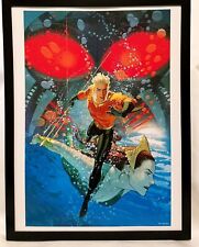 Aquaman, Mera & Black Manta by Joshua Middleton FRAMED 12x16 Art Print Poster DC picture