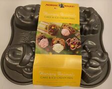 Nordic Ware Hungry Animals Cake and Ice Cream Pan - Makes 5 fun animal cakelets picture