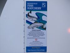 Bonneville Fish Hatchery color brochure, Oregon - Self-Guided Tour brochure picture