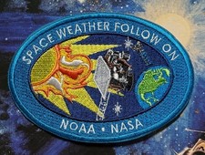 NOAA NASA SPACE WEATHER FOLLOW ON PATCH picture