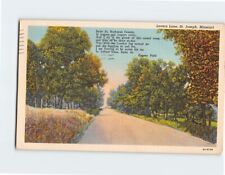 Postcard Lover's Lane St. Joseph Missouri USA picture