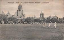Postcard Municipal Offices & Victoria Terminus Bombay India  picture