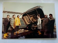 6x4 NY NYC BUS IN WATER PHOTOGRAPH EDGEWATER PIER COLLAPSE MANAGEMENT FEB 1983 picture