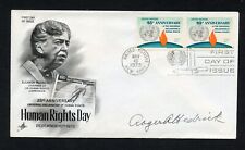 Roger R. Hedrick d2006 signed autograph auto First Day Cover WWII ACE USN picture